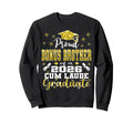 Proud Bonus Brother 2026 Cum Laude Sweatshirt - Novelty Apparel for Adults - T-Shirt, Sweatshirt, Hoodie