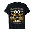 Myth Legend 80 Yrs 80Th Birthday T-Shirt - Graphic Print Men Women - T-Shirt, Sweatshirt, Hoodie