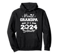 Proud Grandpa 2024 Senior Funny Hoodie - Casual Everyday Wear Men Women - T-Shirt, Sweatshirt, Hoodie