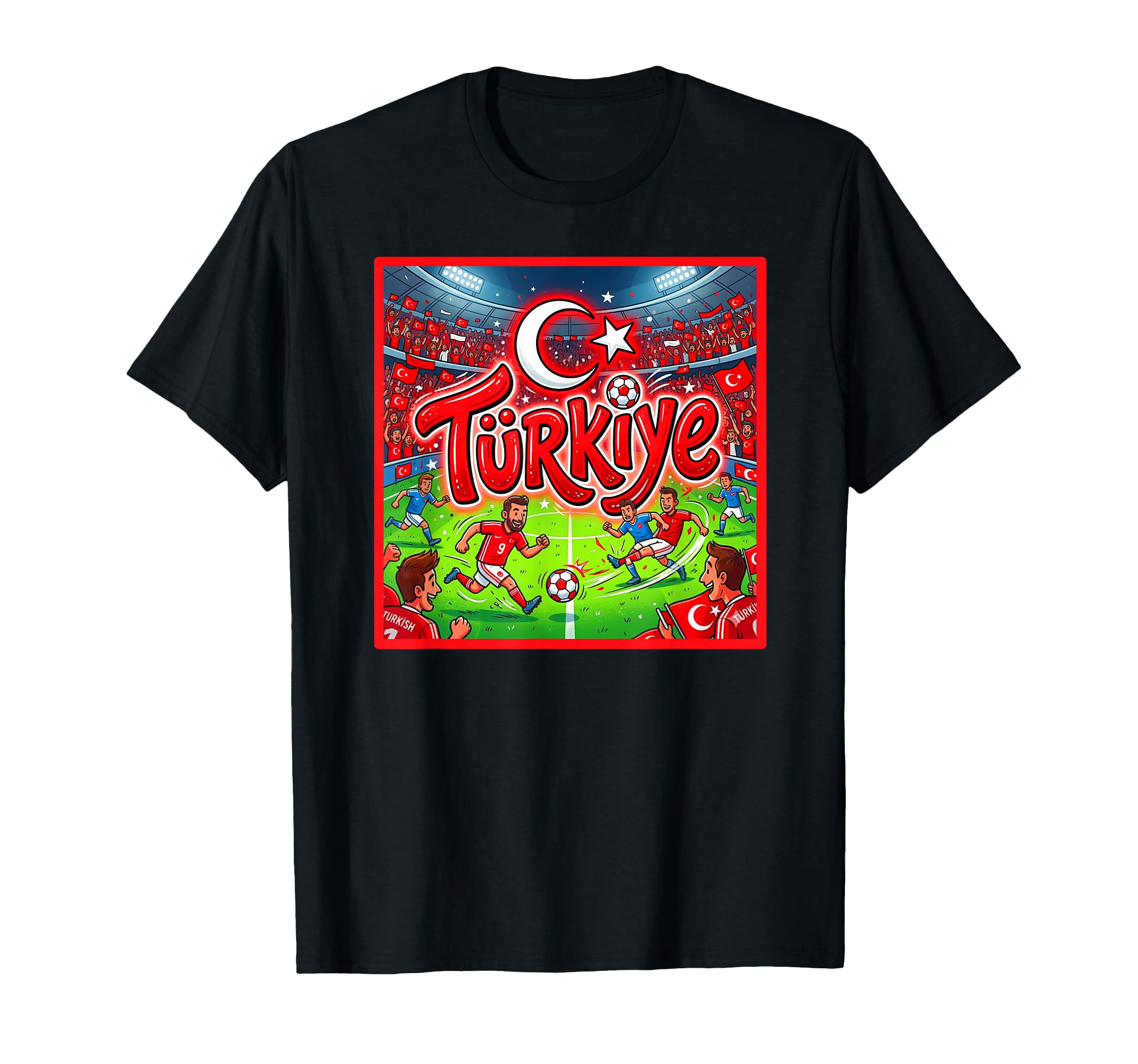Turkiye Soccer Fan T-Shirt - Aesthetic Graphic Men Women - T-Shirt, Sweatshirt, Hoodie