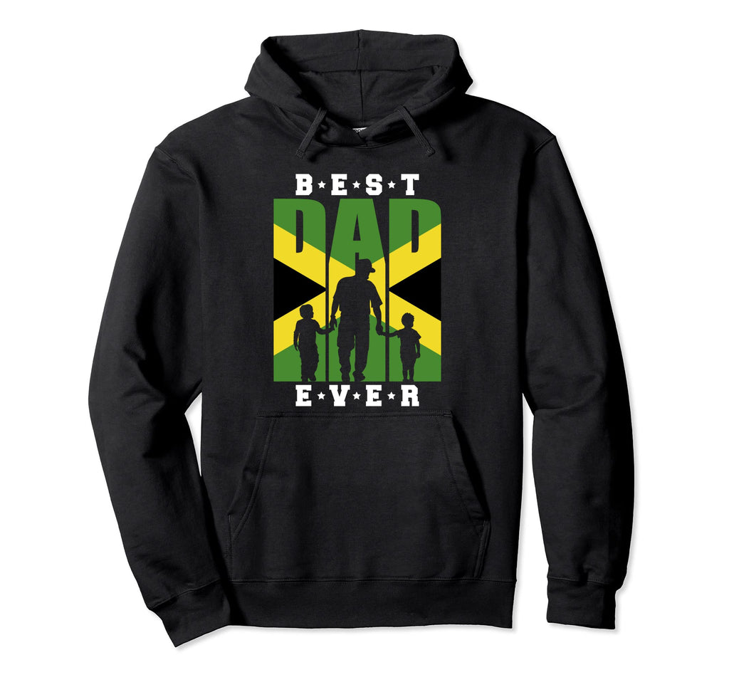 Jamaican Dad 2 Sons Fathers Day Jamaica Hoodie - Streetwear Style Unisex - T-Shirt, Sweatshirt, Hoodie