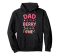 Dad Berry Sweet One Strawberry First Hoodie - Aesthetic Graphic for Adults - T-Shirt, Sweatshirt, Hoodie