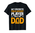 Field Hockey Player Dad Goalkeeper T-Shirt - Trendy Graphic for Adults - T-Shirt, Sweatshirt, Hoodie