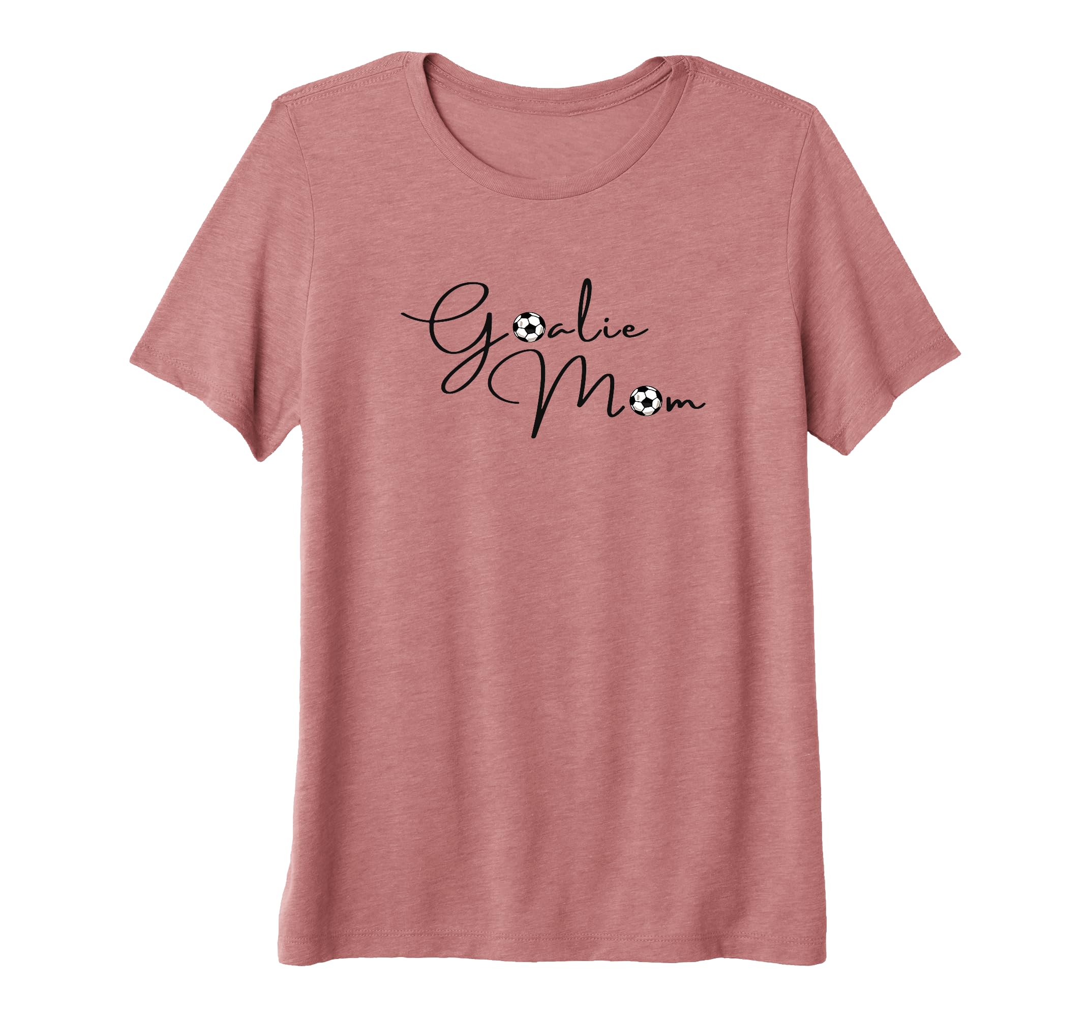Womens Goalie Mama Mom Soccer Tri T-Shirt - Aesthetic Graphic Men Women - T-Shirt, Sweatshirt, Hoodie