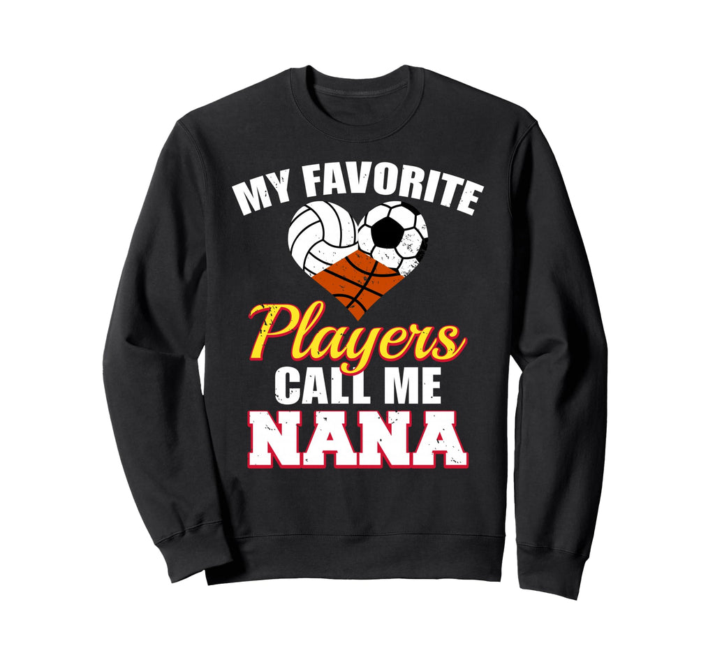 My Favorite Players Volleyball Sweatshirt - Fun Novelty Design for Adults - T-Shirt, Sweatshirt, Hoodie
