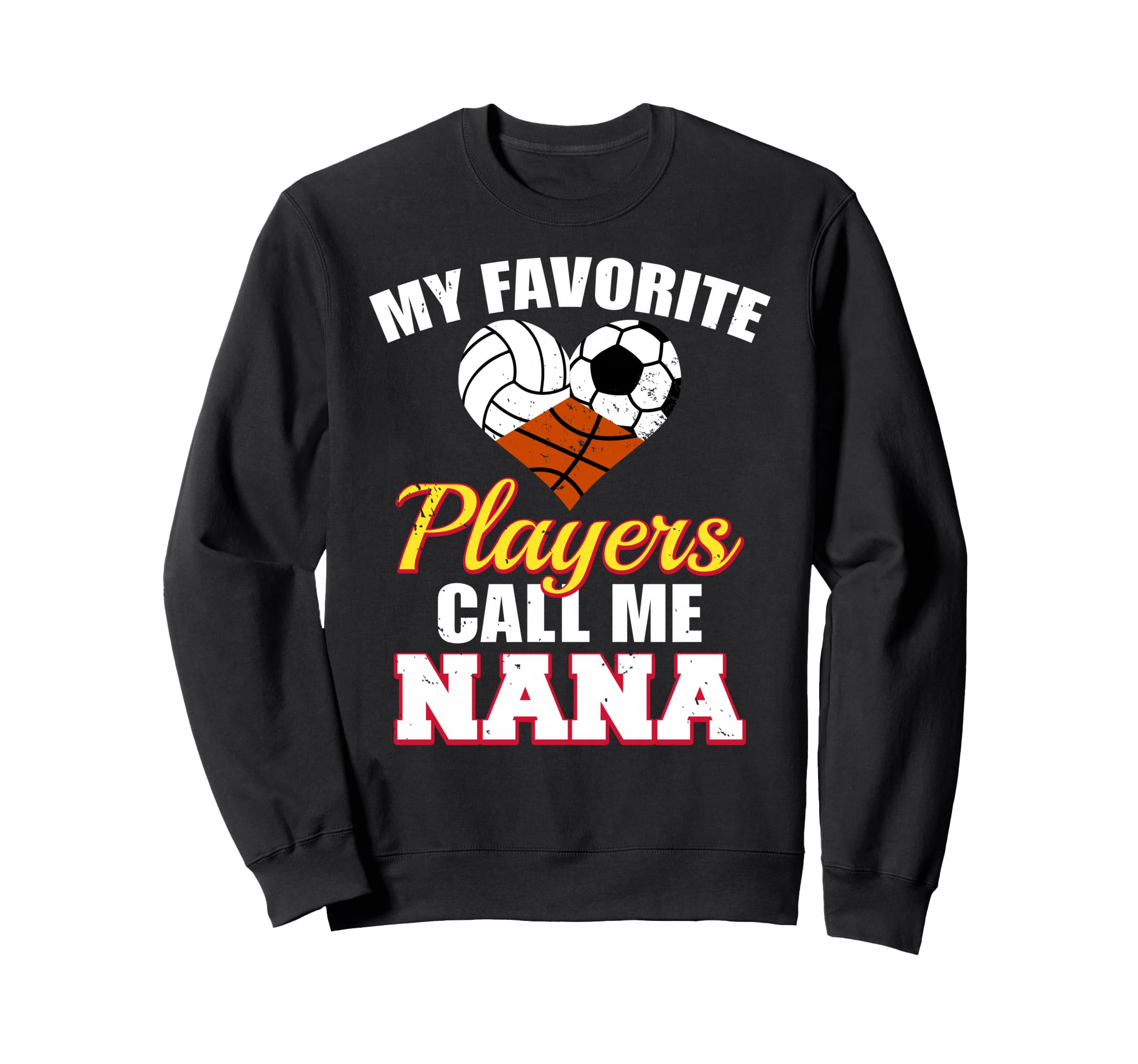 My Favorite Players Volleyball Sweatshirt - Fun Novelty Design for Adults - T-Shirt, Sweatshirt, Hoodie