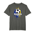 Bosnia And Herzegovina Soccer T-Shirt - Streetwear Style for Adults - T-Shirt, Sweatshirt, Hoodie