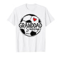 Soccer Granddad Soccer Player Family T-Shirt - Graphic Print Unisex - T-Shirt, Sweatshirt, Hoodie