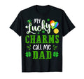 My Lucky Charms Call Me Dad Funny St T-Shirt - Trendy Graphic Unisex - T-Shirt, Sweatshirt, Hoodie