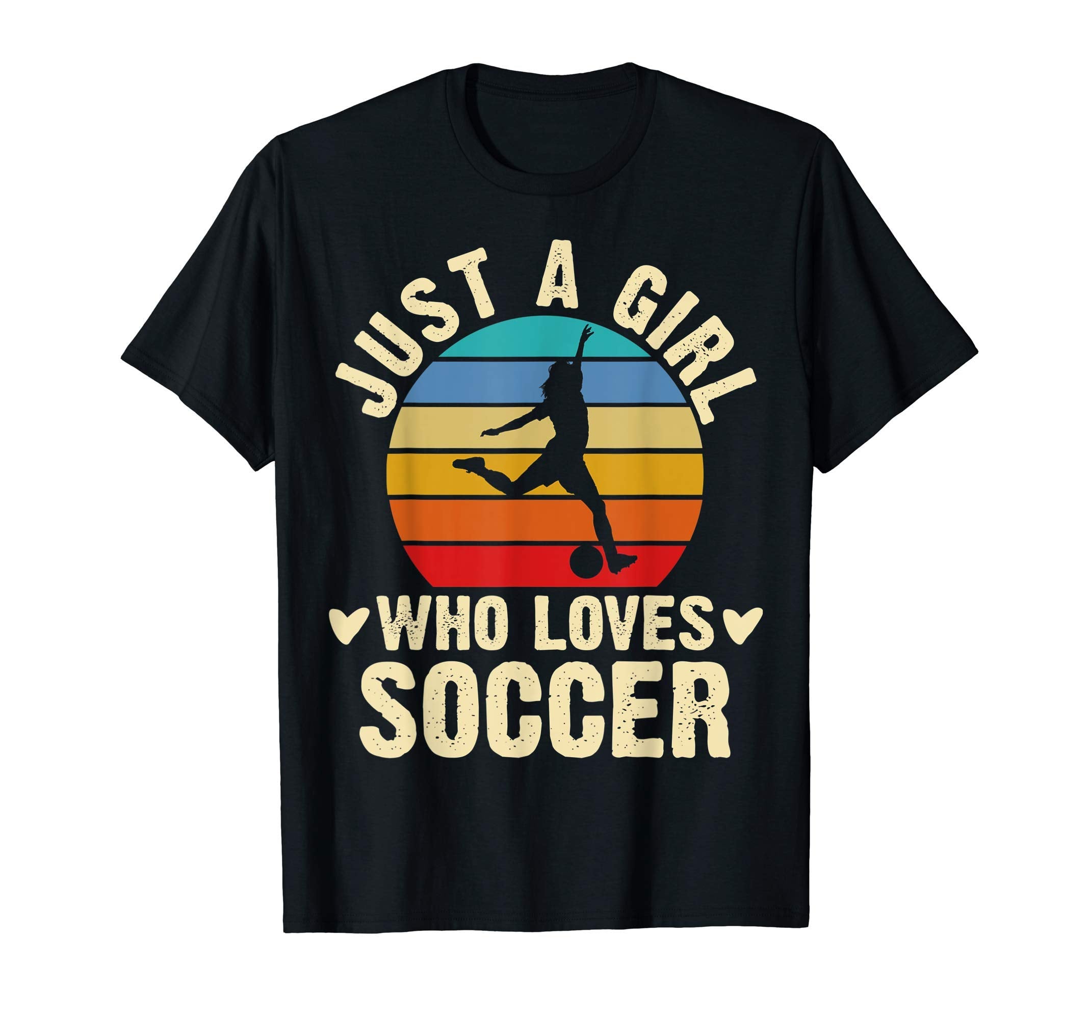 Just Who Loves Soccer Theme Gift T-Shirt - Minimalist Print Unisex - T-Shirt, Sweatshirt, Hoodie