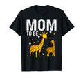 Mom To Be Giraffe Shower T-Shirt - Unique Graphic Unisex - T-Shirt, Sweatshirt, Hoodie