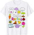 Hello Spring and Easter Day 2026 Bunny Toddler - Adult & Kids T-Shirts, Sweatshirts & Hoodies apparel design preview 1