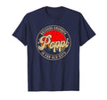 Mens Poppi Because Grandpa Is Old Guys T-Shirt - Aesthetic Graphic Unisex - T-Shirt, Sweatshirt, Hoodie