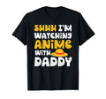 Watching Anime Daddy Funny Watching T-Shirt - Aesthetic Graphic for Adults - T-Shirt, Sweatshirt, Hoodie