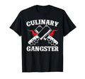 Culinary Gangster Barbecue Bbq Dad T-Shirt - Minimalist Print Unisex - T-Shirt, Sweatshirt, Hoodie