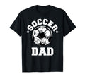 Soccer Dad Soccer Ball Distressed Funny T-Shirt - Unique Graphic Unisex - T-Shirt, Sweatshirt, Hoodie