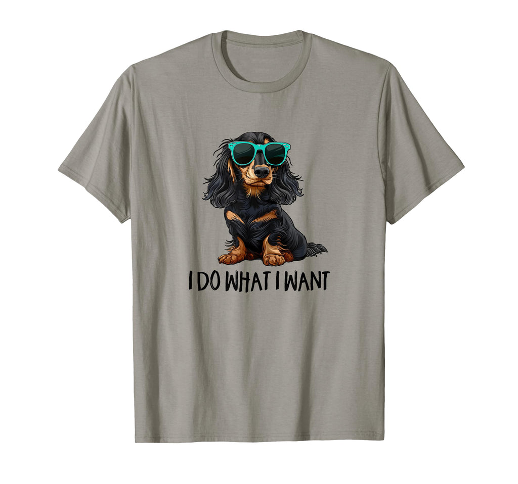 Funny Do What I Want Black Long Haired T-Shirt - Trendy Graphic Men Women - T-Shirt, Sweatshirt, Hoodie