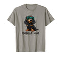 Funny Do What I Want Black Long Haired T-Shirt - Trendy Graphic Men Women - T-Shirt, Sweatshirt, Hoodie