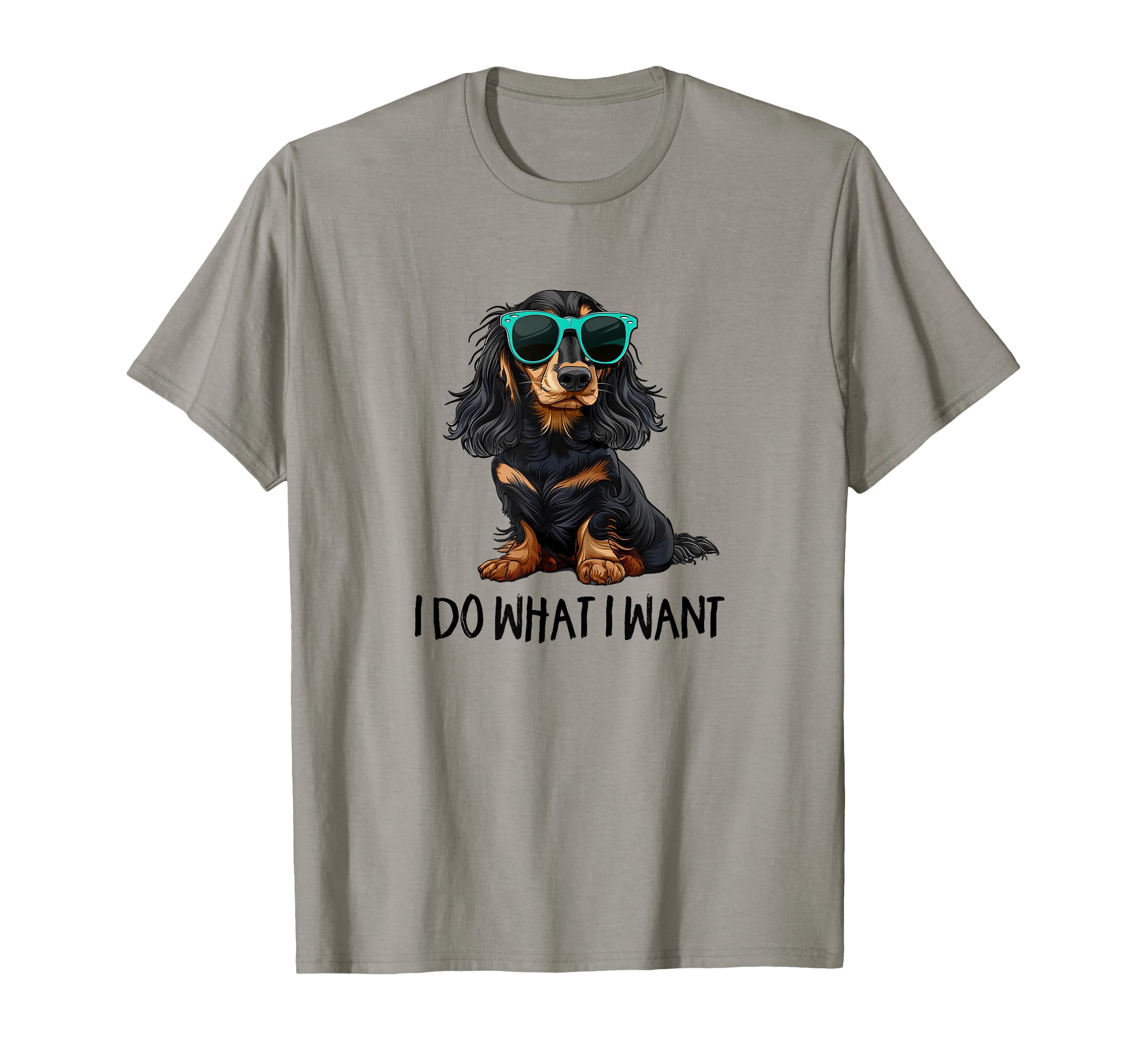 Funny Do What I Want Black Long Haired T-Shirt - Trendy Graphic Men Women - T-Shirt, Sweatshirt, Hoodie