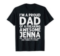 Dad Jenna Gift Fathers Day Funny T-Shirt - Fun Novelty Design for Adults - T-Shirt, Sweatshirt, Hoodie