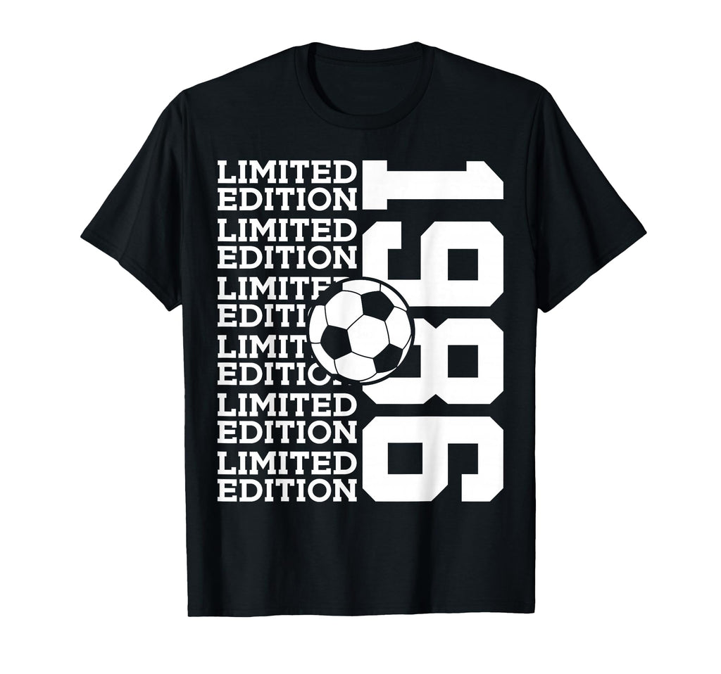 1986 Soccer 40Th Birthday T-Shirt - Unique Graphic Men Women - T-Shirt, Sweatshirt, Hoodie