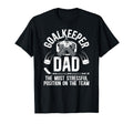 Funny Ice Hockey Goalkeeper Dad Hockey T-Shirt - Graphic Print Men Women - T-Shirt, Sweatshirt, Hoodie