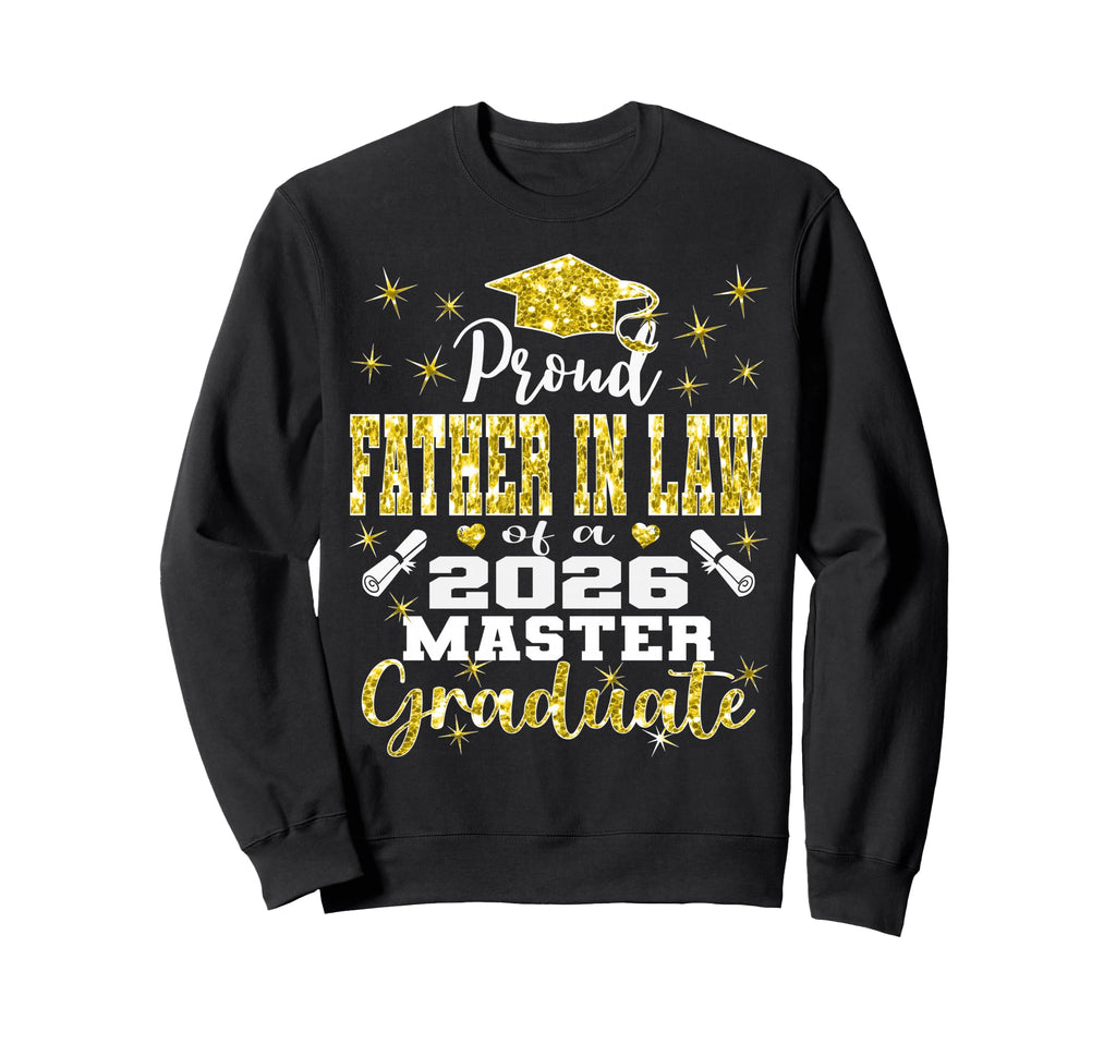 Proud Father Law 2026 Class Master Sweatshirt - Minimalist Print Unisex - T-Shirt, Sweatshirt, Hoodie