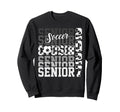 Senior 2027 Soccer Cousin Proud Family Sweatshirt - Graphic Print Unisex - T-Shirt, Sweatshirt, Hoodie