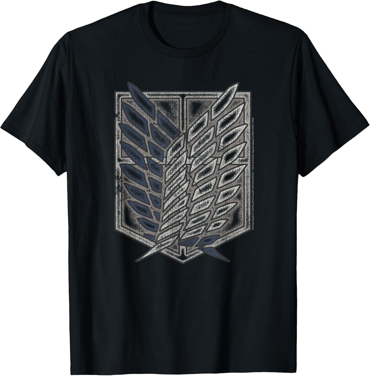 Season 2 Distressed Scout Symbol Anime - Adult & Kids T-Shirts, Sweatshirts & Hoodies apparel design preview 1