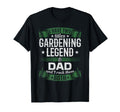 Daddy Gardening Legend Dad Gardener T-Shirt - Minimalist Print for Adults - T-Shirt, Sweatshirt, Hoodie