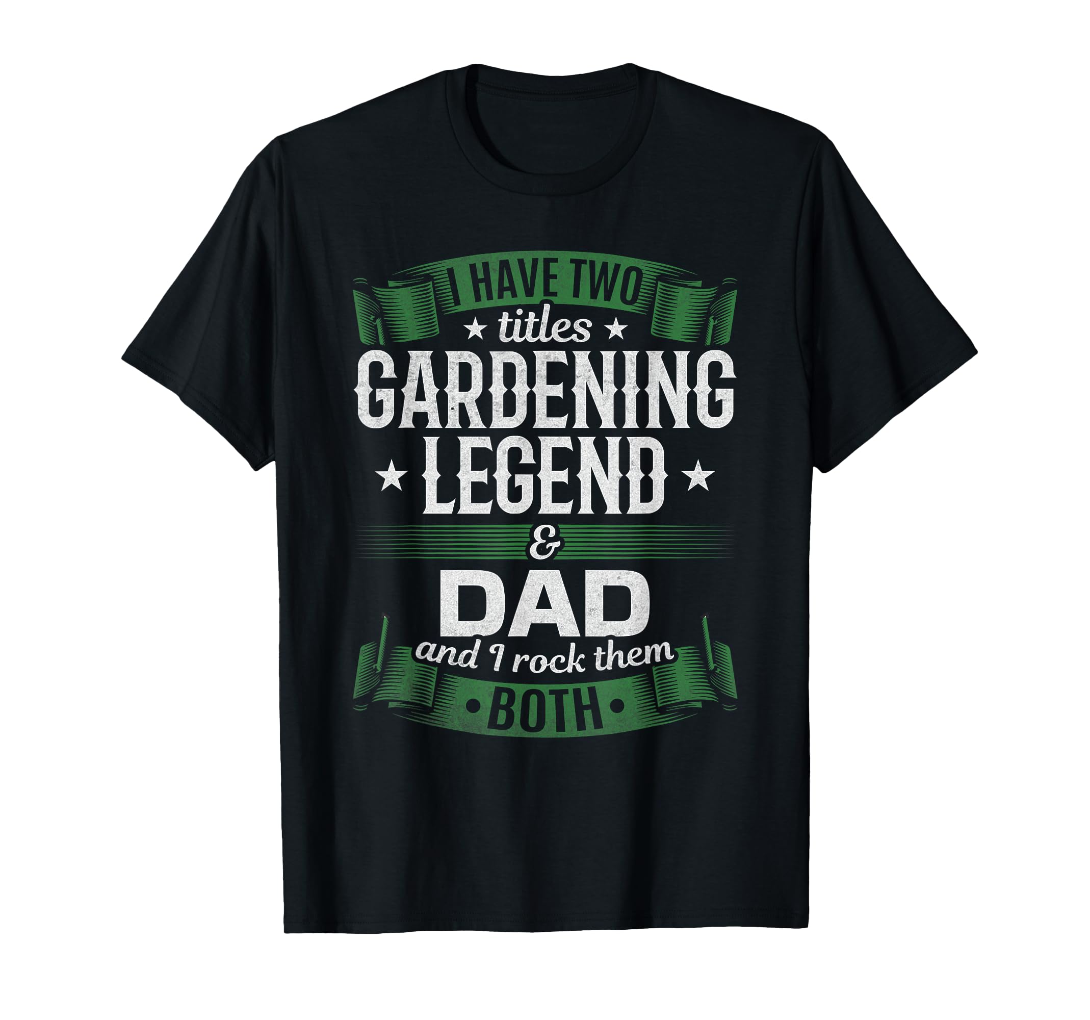 Daddy Gardening Legend Dad Gardener T-Shirt - Minimalist Print for Adults - T-Shirt, Sweatshirt, Hoodie