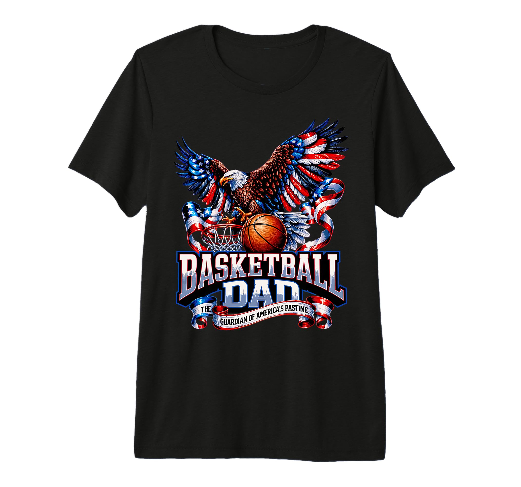 American Flag Basketball Patriotic Us T-Shirt - Unique Graphic Men Women - T-Shirt, Sweatshirt, Hoodie