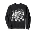 Tribal Papa Grizzly Bear Sweatshirt - Graphic Print Unisex - T-Shirt, Sweatshirt, Hoodie