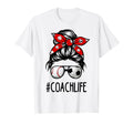 Classy Coach Life Soccer Messy Bun Baseball T-Shirt - Graphic Print Unisex - T-Shirt, Sweatshirt, Hoodie