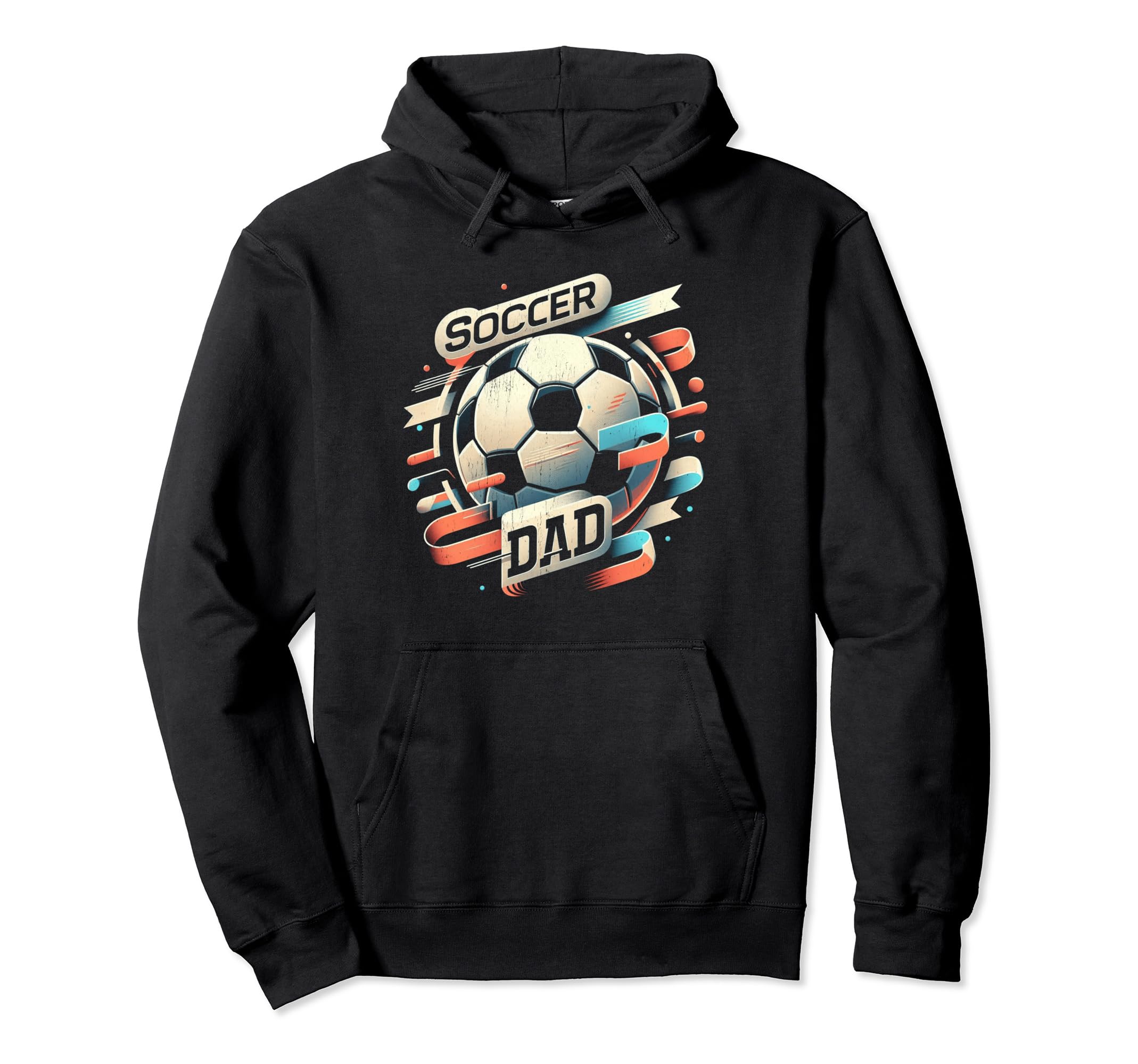 Soccer Dad Family Matching Dad Fathers Hoodie - Novelty Apparel Men Women - T-Shirt, Sweatshirt, Hoodie