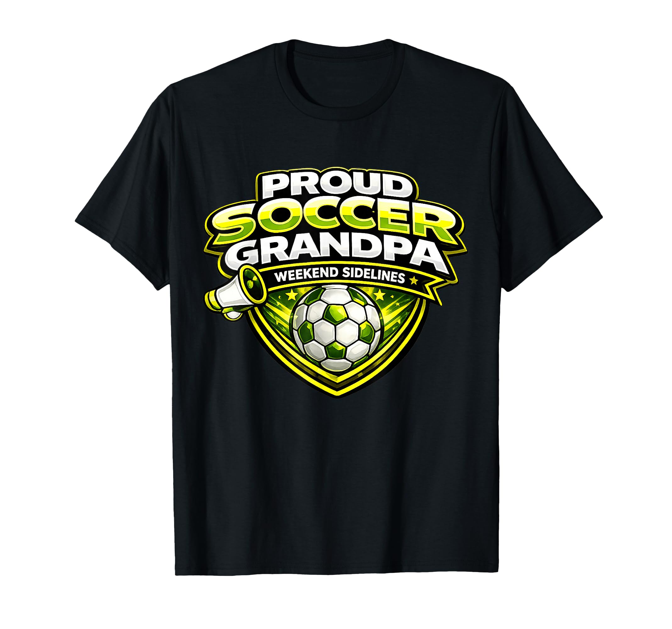 Soccer Grandpa Funny Proud Weekend T-Shirt - Graphic Print Men Women - T-Shirt, Sweatshirt, Hoodie