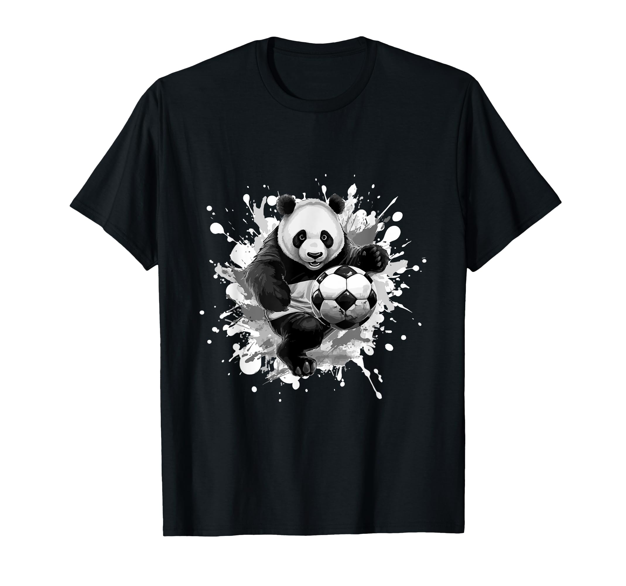 Panda Playing Soccer Sports Team T-Shirt - Streetwear Style Men Women - T-Shirt, Sweatshirt, Hoodie