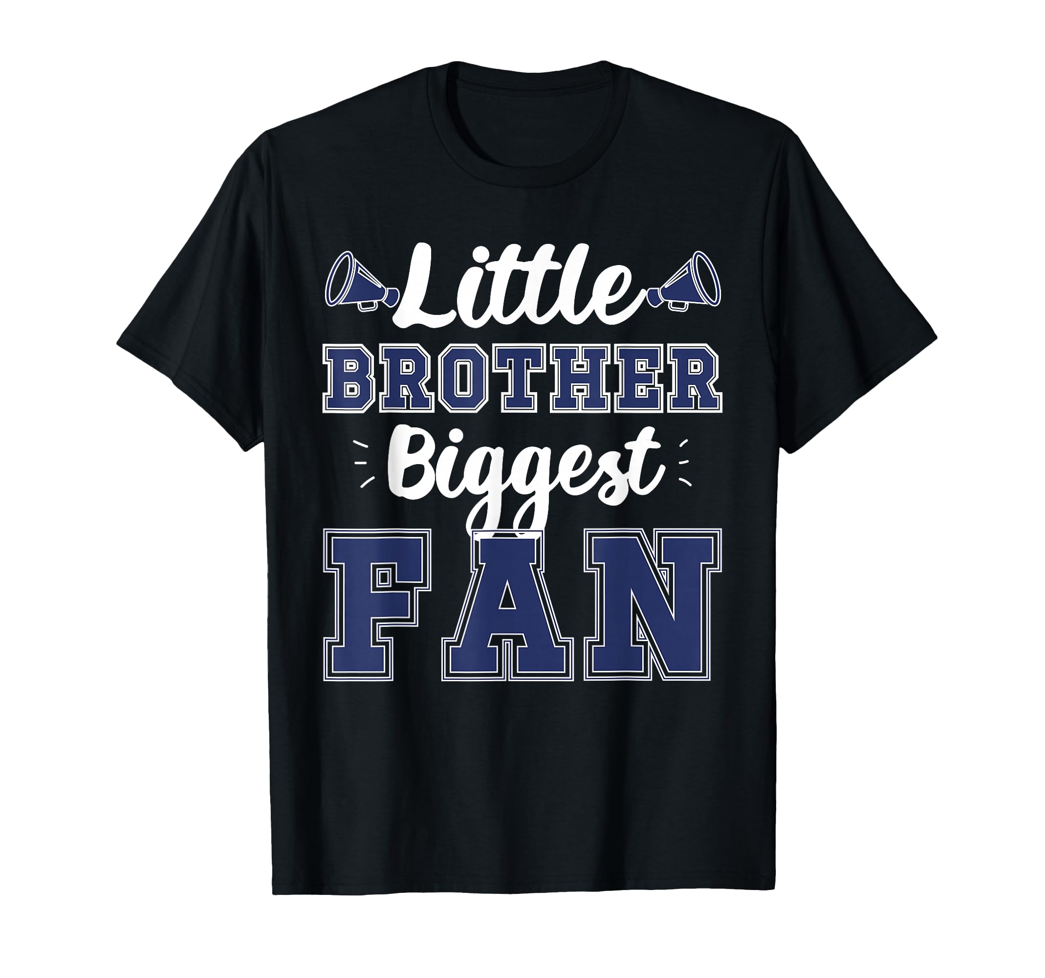 Biggest Fan Cheer Brother Cheerleader T-Shirt - Graphic Print Unisex - T-Shirt, Sweatshirt, Hoodie