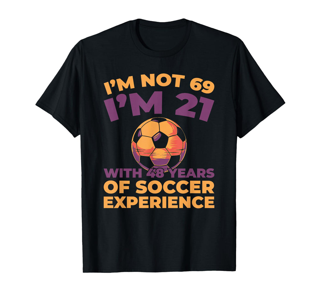 69 Years Old Sports Player Team T-Shirt - Minimalist Print for Adults - T-Shirt, Sweatshirt, Hoodie