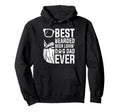 Best Bearded Beer Lovin Dog Dad Pet Hoodie - Fun Novelty Design for Adults - T-Shirt, Sweatshirt, Hoodie