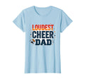 Loudest Cheer My Dad Is Best Soccer T-Shirt - Streetwear Style Men Women - T-Shirt, Sweatshirt, Hoodie