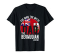 Myth Bermudian Legend Dad Bermudian T-Shirt - Aesthetic Graphic Unisex - T-Shirt, Sweatshirt, Hoodie