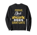 Proud Dad 2024 Graduate Awesome Sweatshirt - Trendy Graphic Unisex - T-Shirt, Sweatshirt, Hoodie