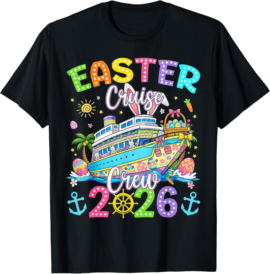 Easter Cruise Crew 2026 Matching Family Vacation Men - Adult & Kids T-Shirts, Sweatshirts & Hoodies apparel design preview 1
