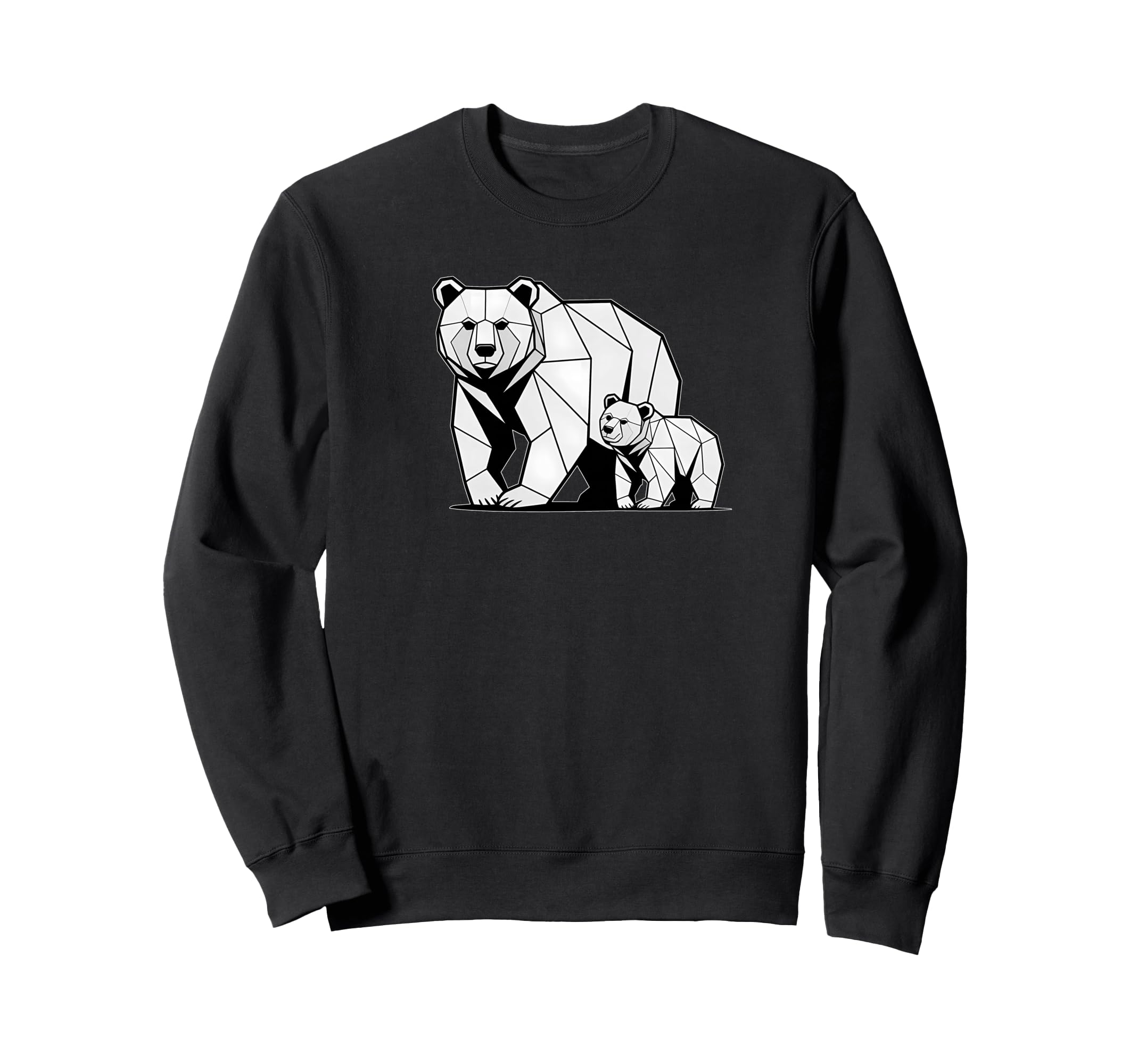 Papa Mama Bear Child Wildlife Sweatshirt - Fun Novelty Design Unisex - T-Shirt, Sweatshirt, Hoodie