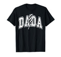 Dada Lightning Bolt Checkered T-Shirt - Fun Novelty Design Men Women - T-Shirt, Sweatshirt, Hoodie