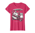 Just Here Cart Dad Golf Funny T-Shirt - Custom Art Print Unisex - T-Shirt, Sweatshirt, Hoodie