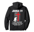 Thin Red Line Firefighter Cross Bible Hoodie - Graphic Print for Adults - T-Shirt, Sweatshirt, Hoodie