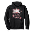 Dad Birthday Cow Themed Party Father Daddy Hoodie - Graphic Print Unisex - T-Shirt, Sweatshirt, Hoodie