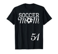 Soccer Mom Jersey Number 51 Favorite T-Shirt - Graphic Print for Adults - T-Shirt, Sweatshirt, Hoodie
